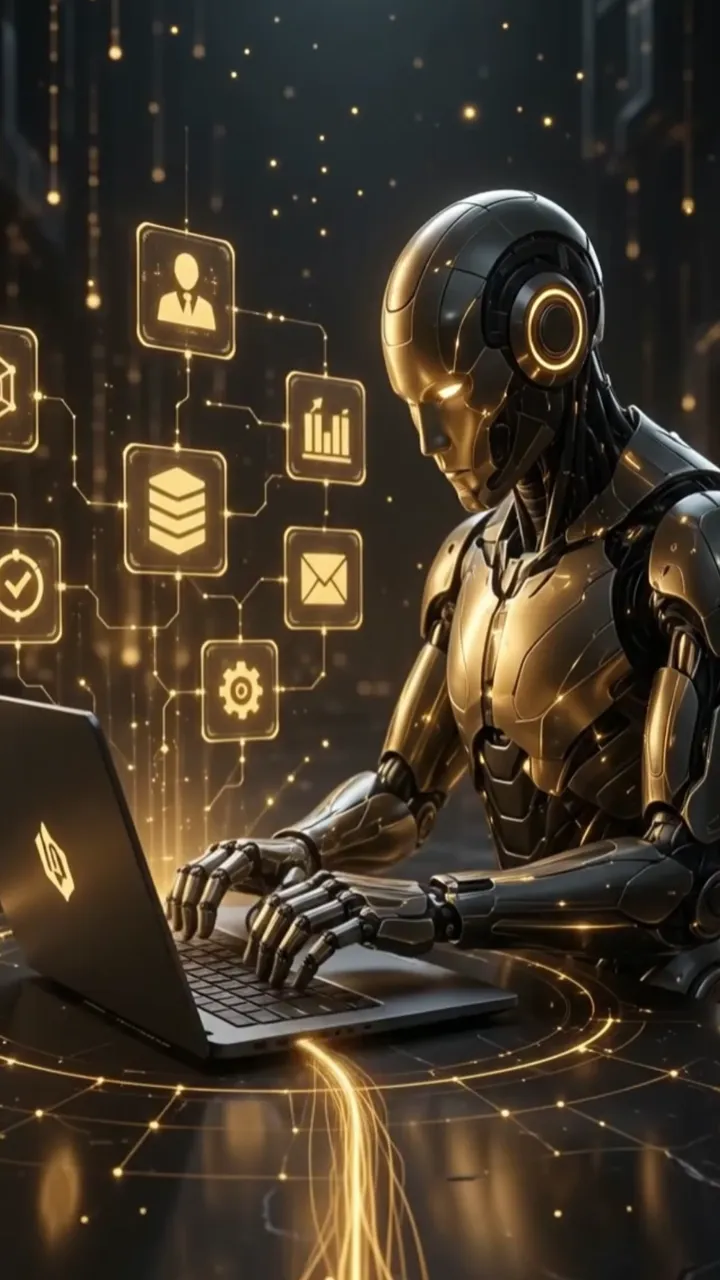 Interfaz de agente de inteligencia artificial